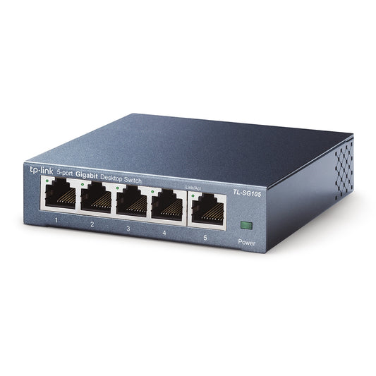 TP-Link TL-SG105 - Switch de bureau 5 ports Gigabit - Boîtier métal