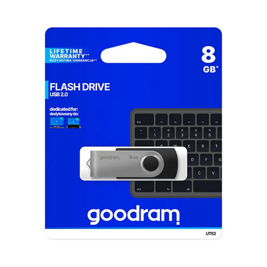 Clé USB 8GB Goodram Flash Drive Noire