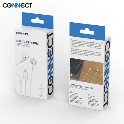 Écouteurs Filaires Lightning - CONNECT