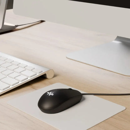 Souris Filaire USB-C avec Adaptateur USB-A - Souris PC 1200 DPI