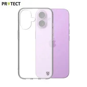 Coque Silicone PROTECT pour iPhone Apple - Transparent
