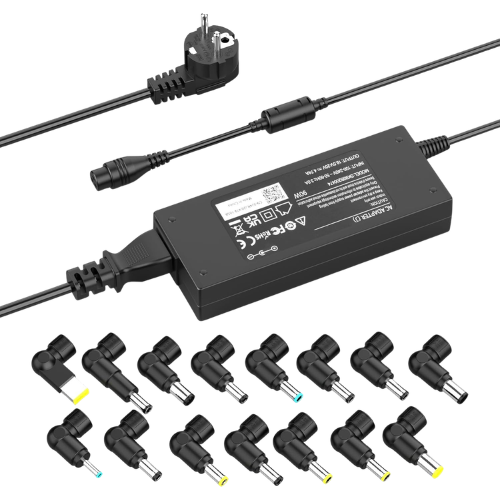 Chargeur Universel PC Portable 90W - Compatible HP, Dell, Lenovo, Asus, Acer