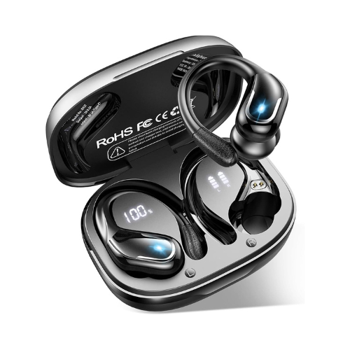 Écouteurs Bluetooth Sport Sans Fil - Réduction de Bruit ENC, 75H d’Autonomie, IPX7