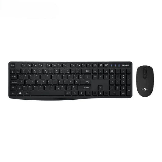 Pack Clavier et Souris Sans Fil AZERTY USB pour PC