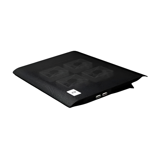 Support Refroidissement PC Portable 12 à 17 Pouces - 4 Ventilateurs Silencieux LED USB