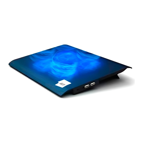 Support Refroidissement PC Portable 12 à 17 Pouces - 4 Ventilateurs Silencieux LED USB